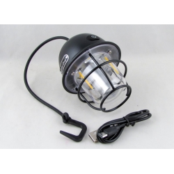 Фонарь для кемпинга YD-1999 (3 бел.+ 3 желт., шнур TYPE-C) 3 режима подвесной