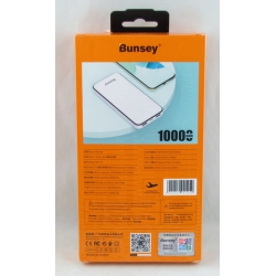 PowerBank 2USB BY-25 10000mAh белый TYPE-C