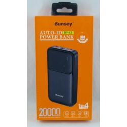 PowerBank 2USB BY-43 10000mAh черный TYPE-C 5V 2,1A / Micro 5V 2,1A / USB 5V 2,1A