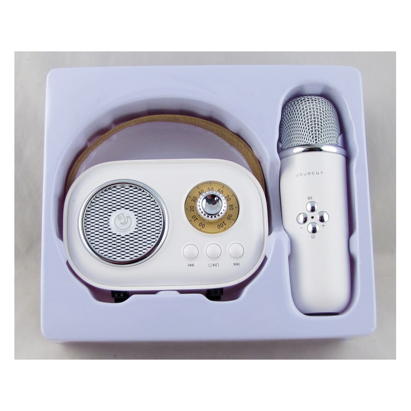 Колонка с микрофоном C-20 Bluetooth белый