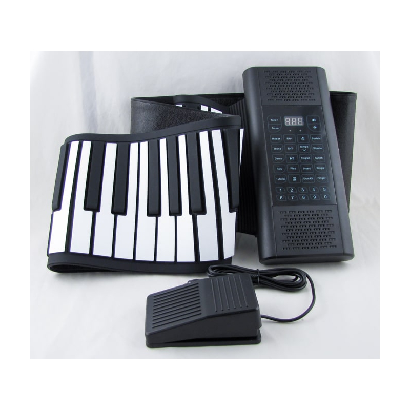 Пианино электронное гнущееся 88 клавиш PS-88AH с педалью