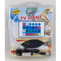 Светодиодная лента (цветн.) уличн. №5050-3 3м блист.