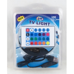 Светодиодная лента (цветн.) уличн. №5050-2 2м блист.