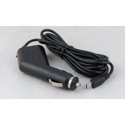 Блок питания (5V 1,5A) для GPS авто шнур 1м "прикур" штек. V8