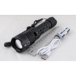 Фонарь светодиодный L-11-4-P50 (белый + красный + синий + зеленый, акк., шнур microUSB) zoom