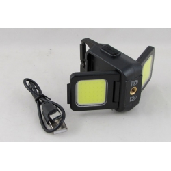 Фонарь-брелок (1 больш., красн. мигалка, шнур TYPE-C) YD-2005 с магнитом, карабином ??