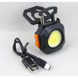 Фонарь-брелок (1 больш., красн. мигалка, шнур TYPE-C) YY-1981 свисток, магнит, с прикуривателем ??