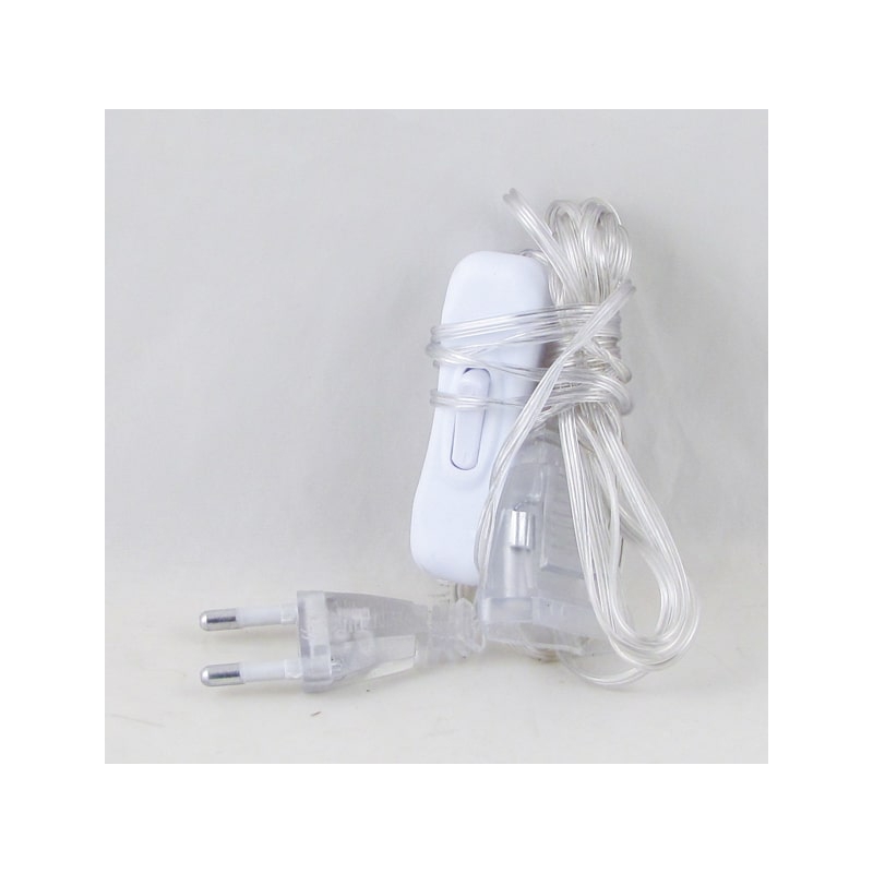 Удлинитель для гирлянды 3м с выключателем