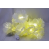 Гирлянда 16L 3,2м Z16-3D (цветы) теплые белые