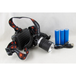 Фонарь налобный HL-012-3B-P90 (1 ярк.+ 3акк.+ шнур TYPE-C) zoom