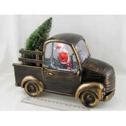 Фигура Грузовик с Дедом Морозом и Елкой ZP-8813 шнур 3,5*1,35 (28см) коробка 143*142*321мм