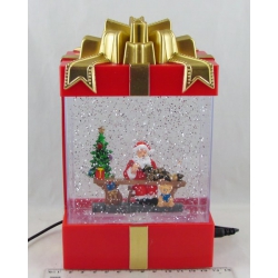 Фигура с Дедом Морозом ZP-2302 шнур 3,5*1,35 (28см) коробка 143*142*321мм