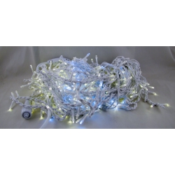 Гирлянда 1500L 20*0,6м (шторки-бахрома) W4-20 уличные теплые белые толстый шнур