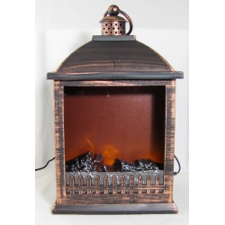 Камин декоративный с эффектом пламени ZP-16 (шнур USB-5,5*2,5) 33см