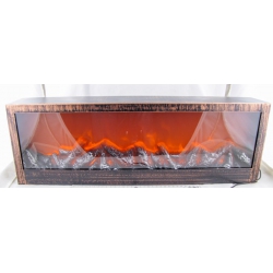 Камин декоративный с эффектом пламени ZP-8 (шнур USB-5,5*2,5) 20см