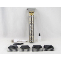 Машинка для стрижки волос (триммер) (встроенный аккумуляторTYPE-C) EM-T66 4 насадки 1,5-4мм