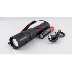 Фонарь-отпугипатель (сирена регулируемая) CJ-13-P50 (1 мощ., акк.18650 +  шнур TYPE-C) zoom