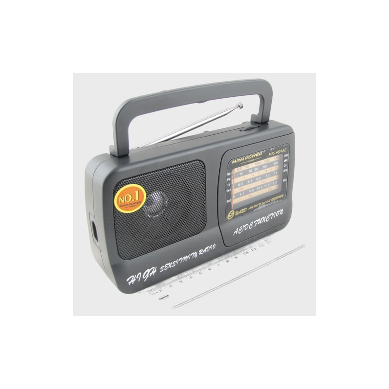 Радиоприёмник MR-409АС MRM (AC DC) 5-band сетев./2R20