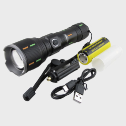 Фонарь светодиодный H-3060-P99 (1 мощ., акк.26650, шнур TYPE-C) zoom