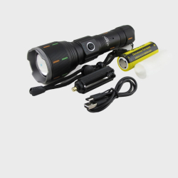 Фонарь светодиодный H-3063-P160 (1 мощ., акк.26650, шнур TYPE-C) zoom