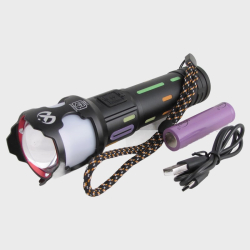 Фонарь светодиодный RE-2405 (1 мощ.+ 1 больш., акк., шнур TYPE-C) zoom ??