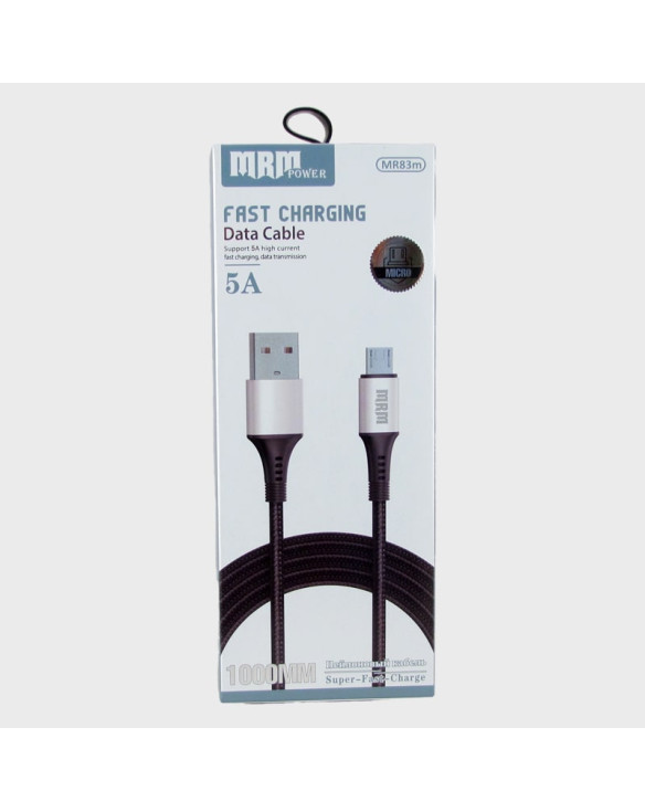 Кабель SAMSUNG 1м MR-83-V8 5A серебристый
