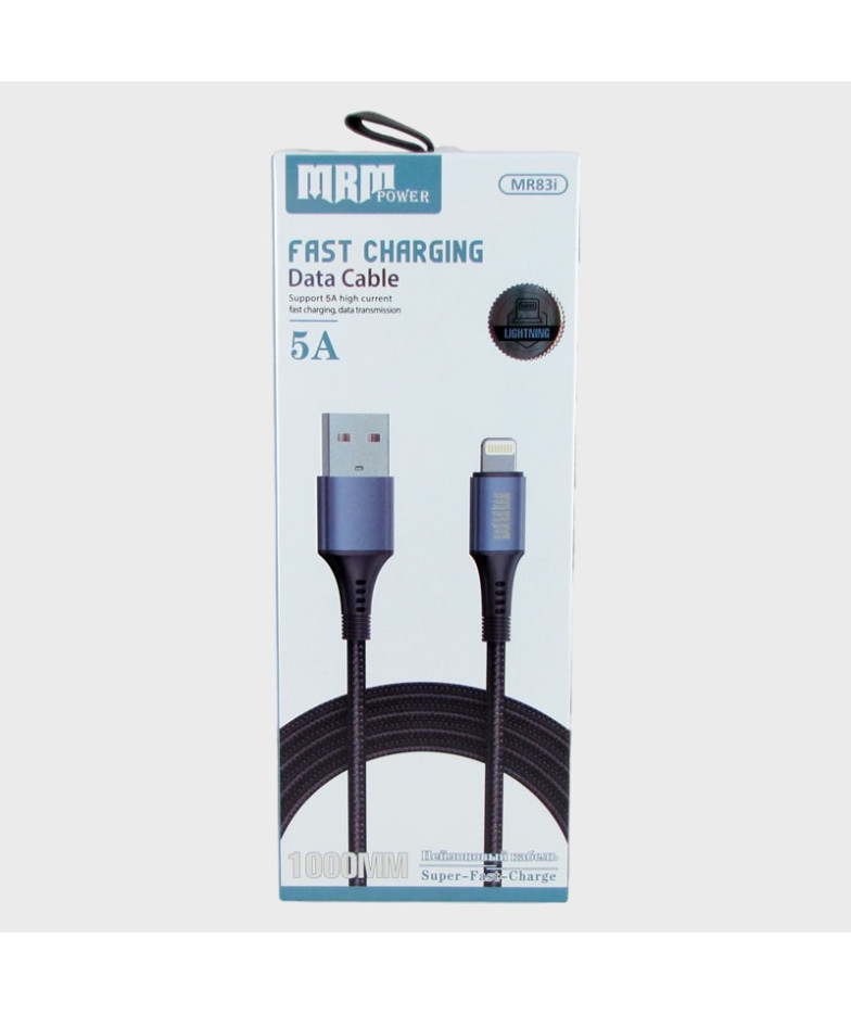 Кабель LIGHTNING 1м MR-83-IP 5A синий
