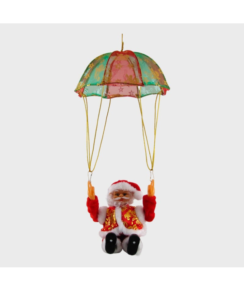 Новогодний сувенир  - Санта с парашютом (крутится)  3АА