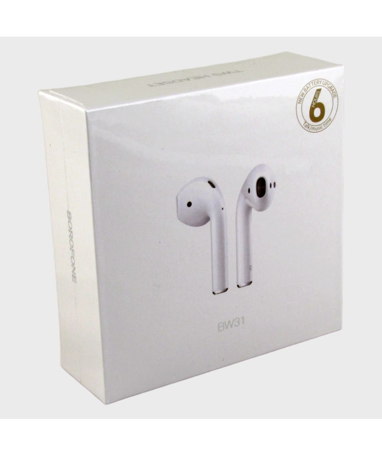 Наушники беспроводные BW-31 белые BOROFONE