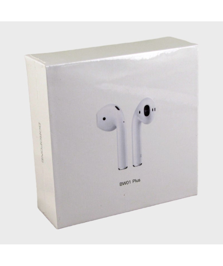 Наушники беспроводные BW-01+ белые BOROFONE