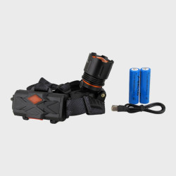 Фонарь налобный BL-8079-TG-1 1 режим (1 ярк.+ 2акк.+ шнур TYPE-C) zoom
