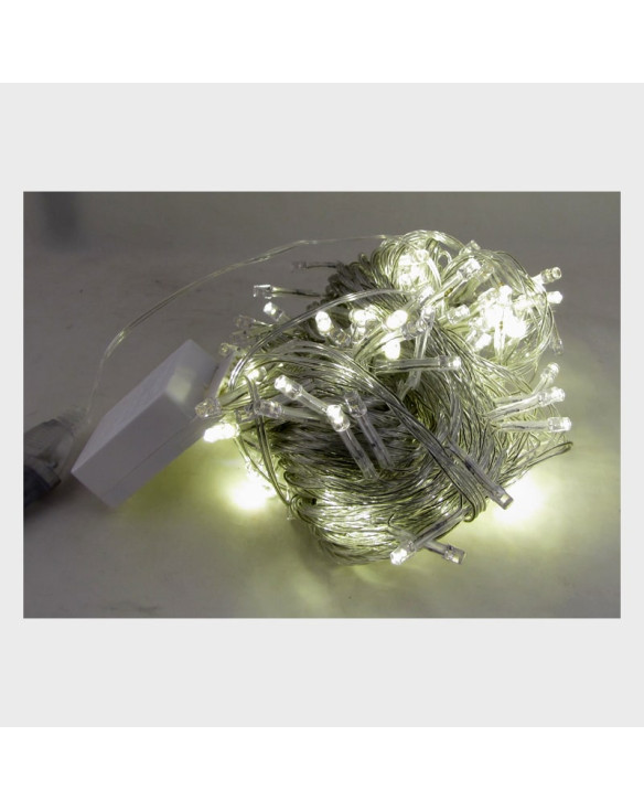 Гирлянда 400 светод. (6 мм) тепл. белые прозрачн. NEW