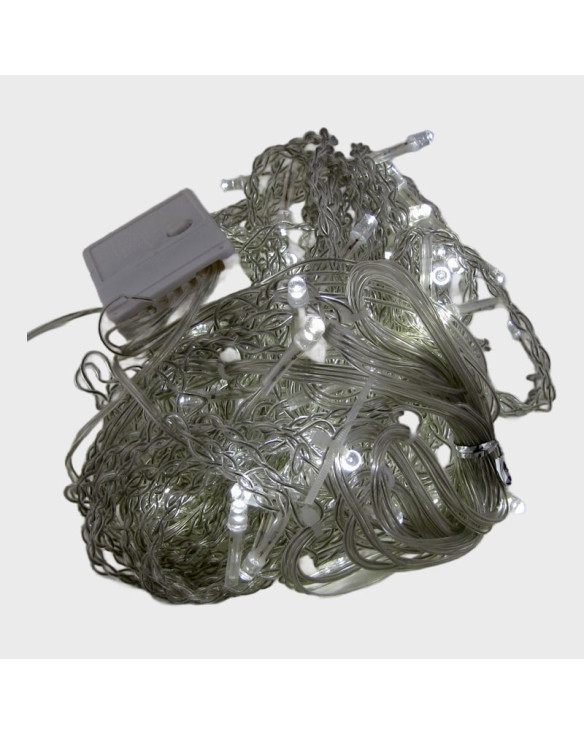 Гирлянда 240 светодиод. (шторки) теплые белые 2*2м