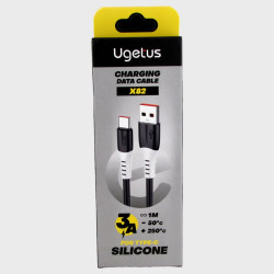 Кабель TYPE-C 1м X-82-TC силиконовый черный