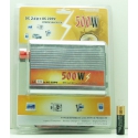 Преобразователь напряжения 24V-220V 500W  1 роз. деш.