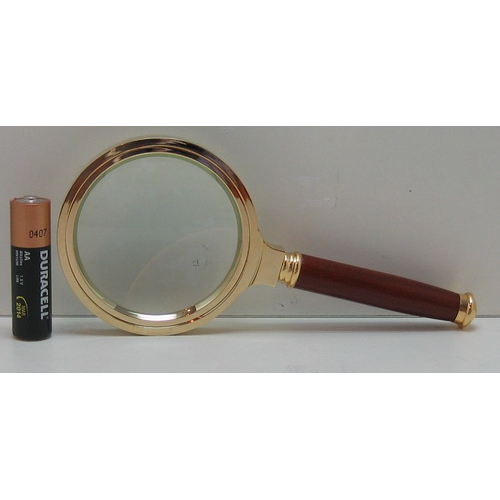 Лупа (70) метал. золот.