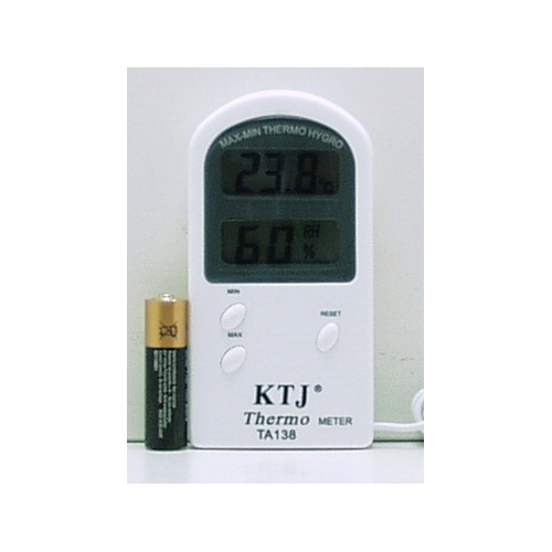Термом.+ гигрометр цифр. с датч. на улицу  TA-138