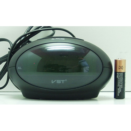 Часы-буд. электронные VST-711-4 (ярк. зел. циф.)
