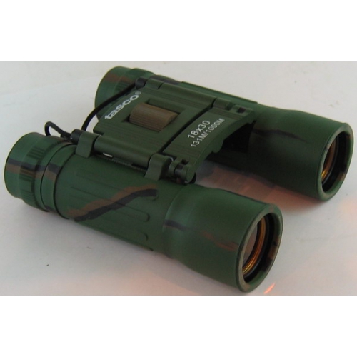 Бинокль TASCO 18*30 чер./ комуф.