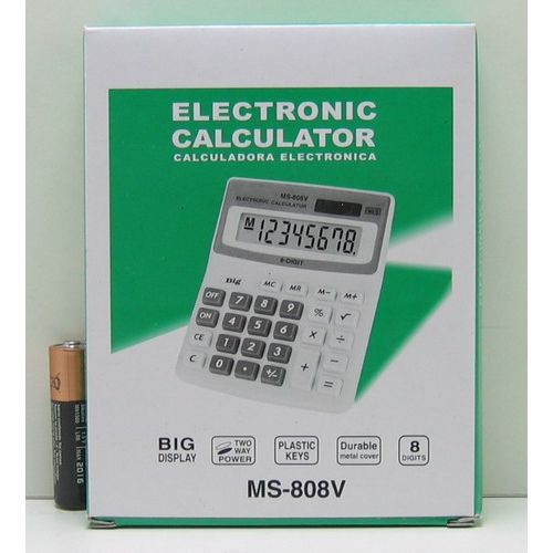 Калькулятор 808V (MS 808V) 8 разр. сред.