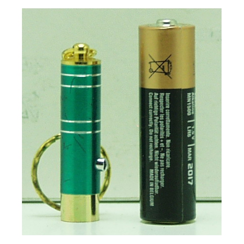 Фонарь LED №118 (брелок) разноцв.